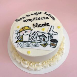 Pastel arquitecto